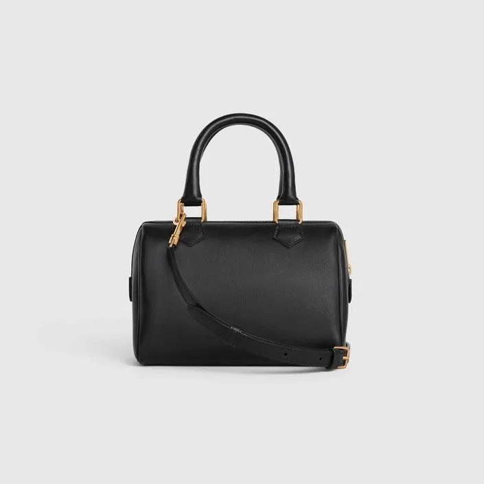【2026】【CELINE】キュイル トリオンフ スモールボストン バック 19.5 x 14 x 7 cm