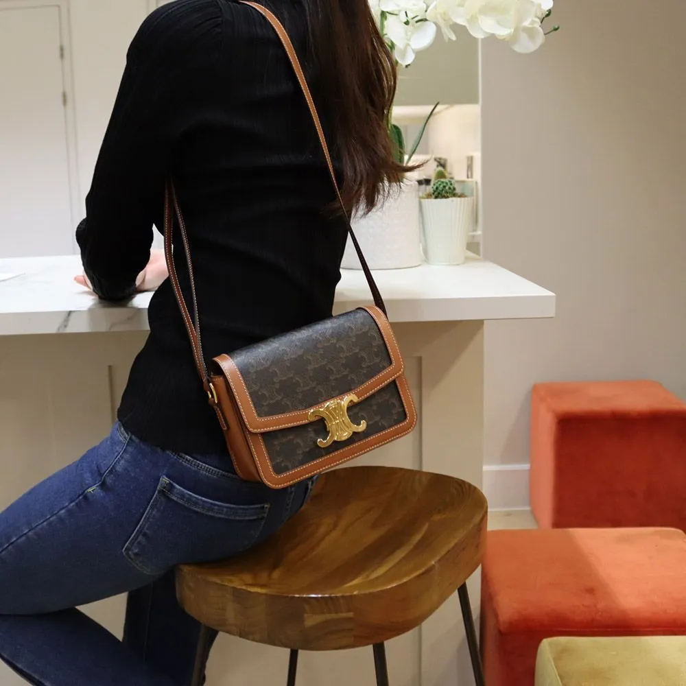 【2026】人気☆CELINE ティーン トリオンフ キャンバス