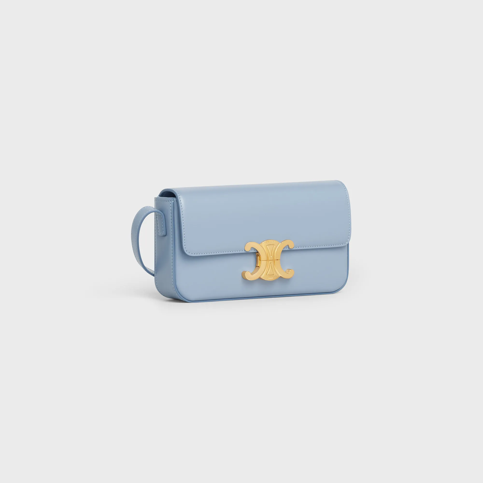【2026】新作 CELINE♪ トリオンフ ショルダーバッグ カーフスキン 20 X 10 X 4 CM