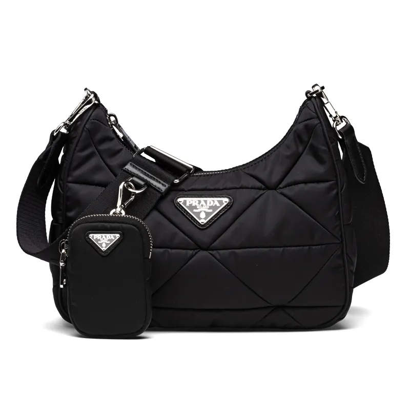 【2026】☆PRADA プラダ パデッドナイロン ショルダーバッグ 24*20.5*7cm