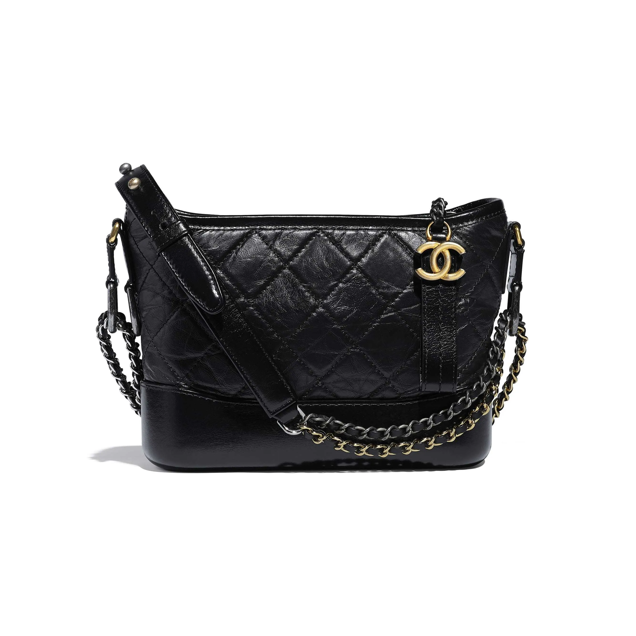 【2026】【CHANEL】ガブリエルスモールホーボーバッグ ブラック