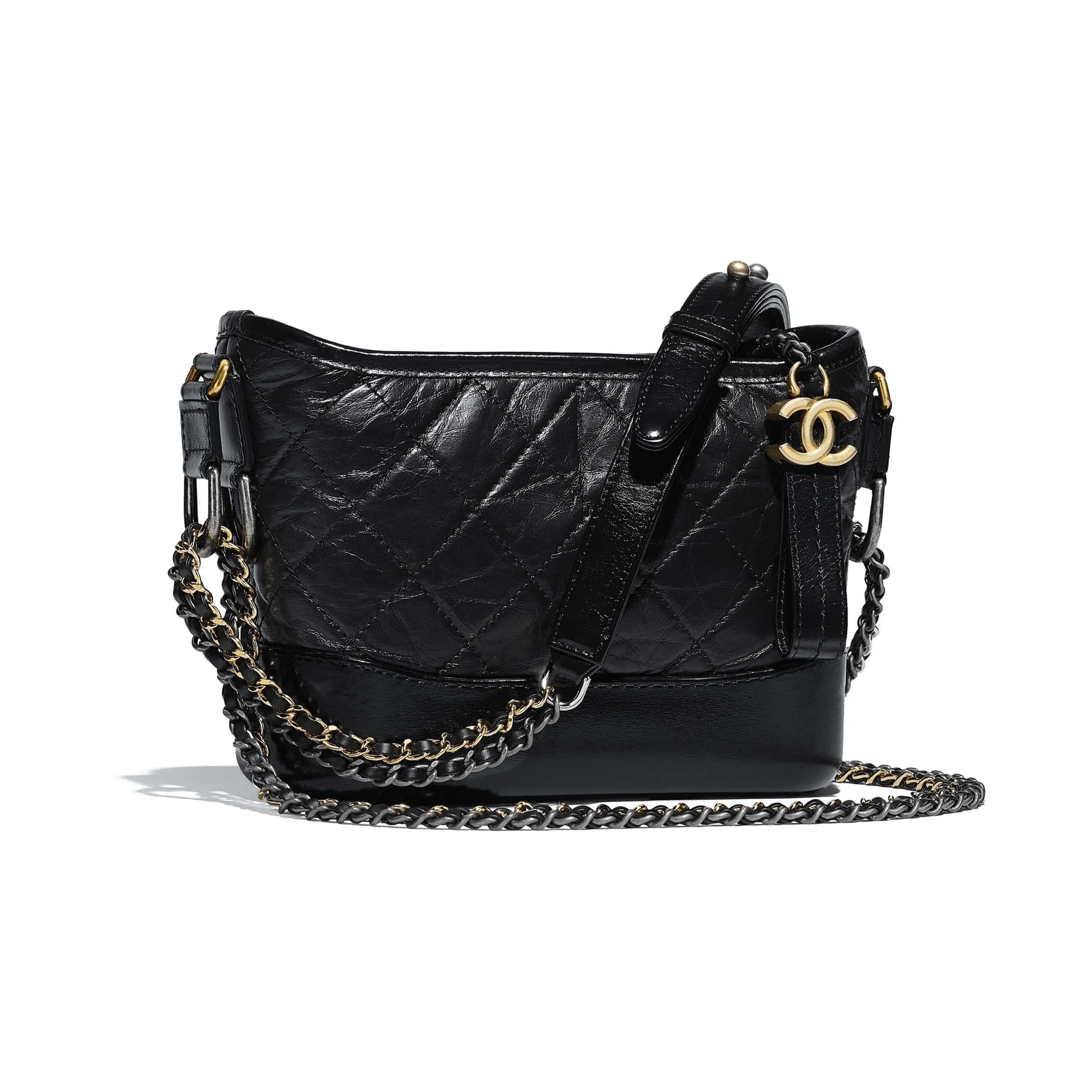 【2026】【CHANEL】ガブリエルスモールホーボーバッグ ブラック