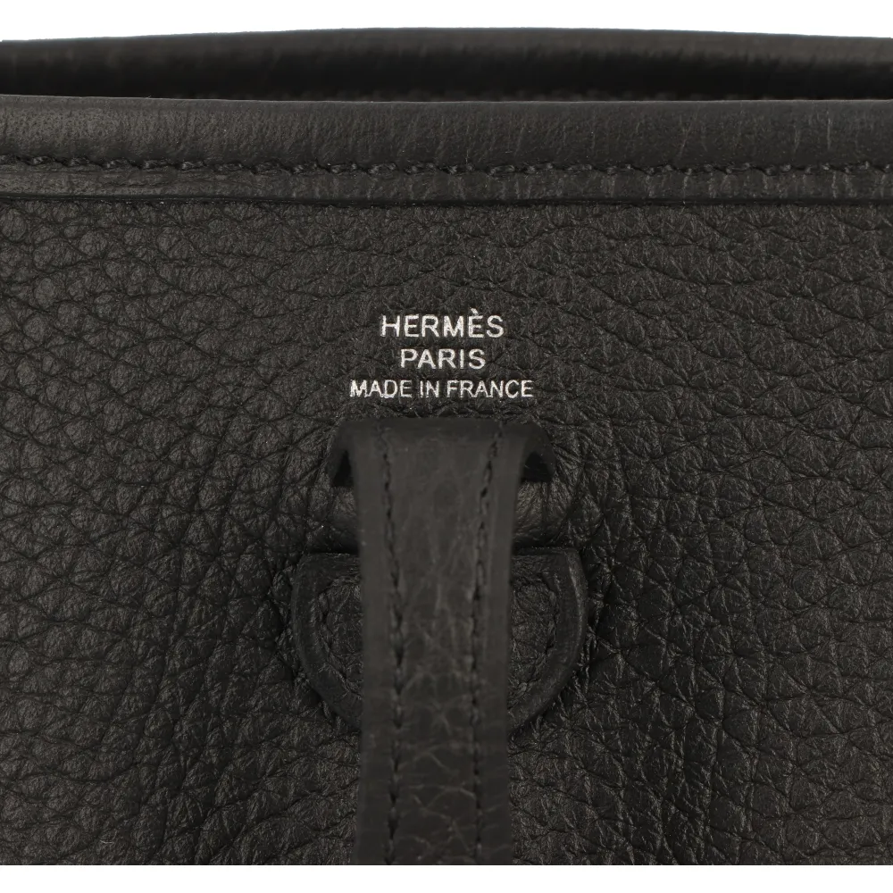 【2026】HERMES エルメス エヴリン TPM ブラック トリヨン 16*19*6cm
