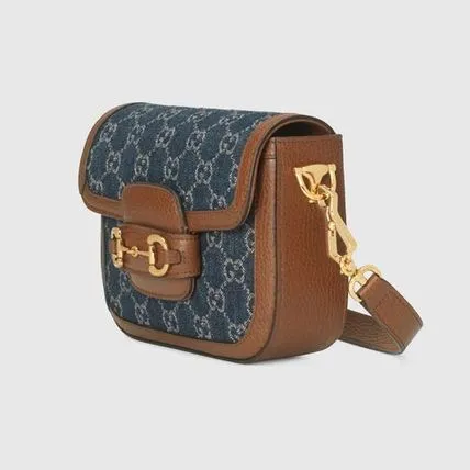 【2026】【GUCCI】☆直営店☆ ホースビット 1955 ミニ バッグ ロゴ 20.6*14.5*5cm