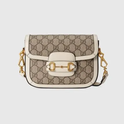【2026】【GUCCI】☆直営店☆ ホースビット 1955 ミニ バッグ ロゴ 20.6*14.5*5cm