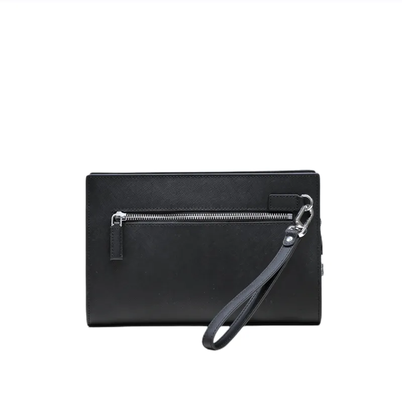 【2026】【PRADA  公式 旗艦店】プラダ   クラッチバッグ   当日出荷 好評に付き再入荷！  黒 27*17*6 CM