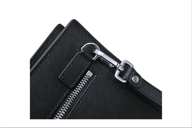 【2026】【PRADA  公式 旗艦店】プラダ   クラッチバッグ   当日出荷 好評に付き再入荷！  黒 27*17*6 CM