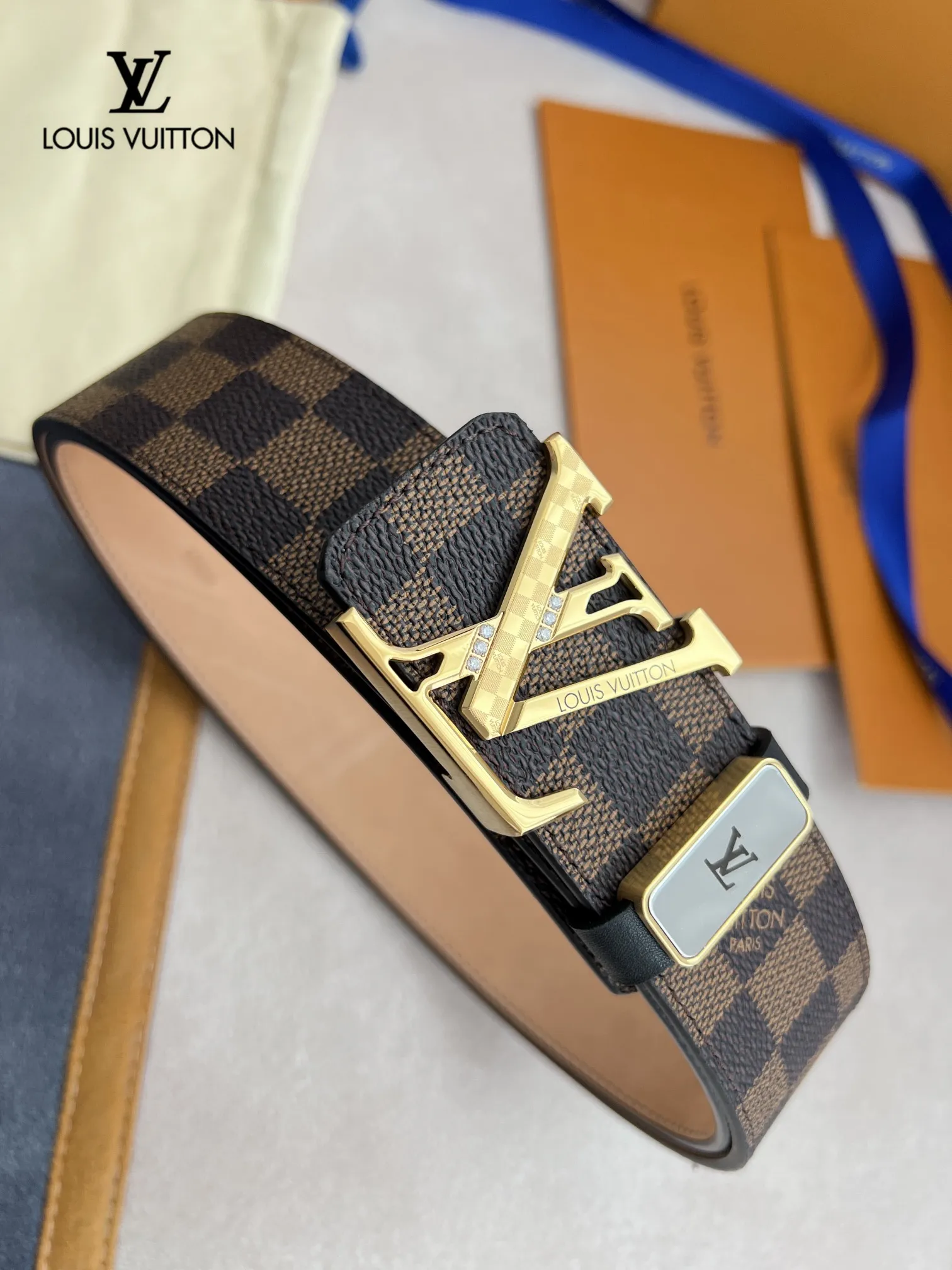【2026】【 LOUIS VUITTON】(ルイヴィトン) 3.8cmベルト メンズ