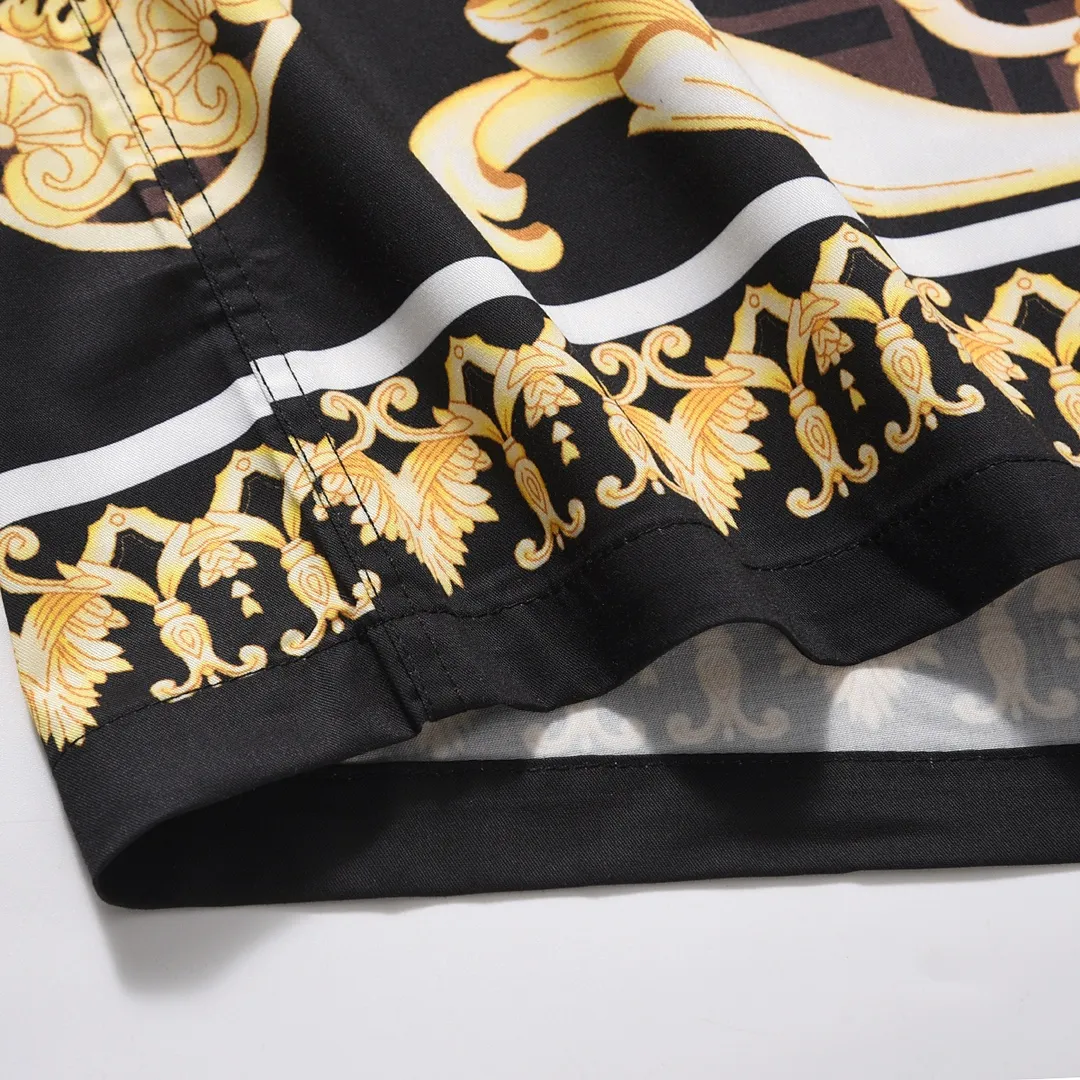 【2026】【VERSACE & FENDI 公式旗艦店】ヴェルサーチ  フェンディ  連名新作半袖シャツ ご好評に付き再入荷！