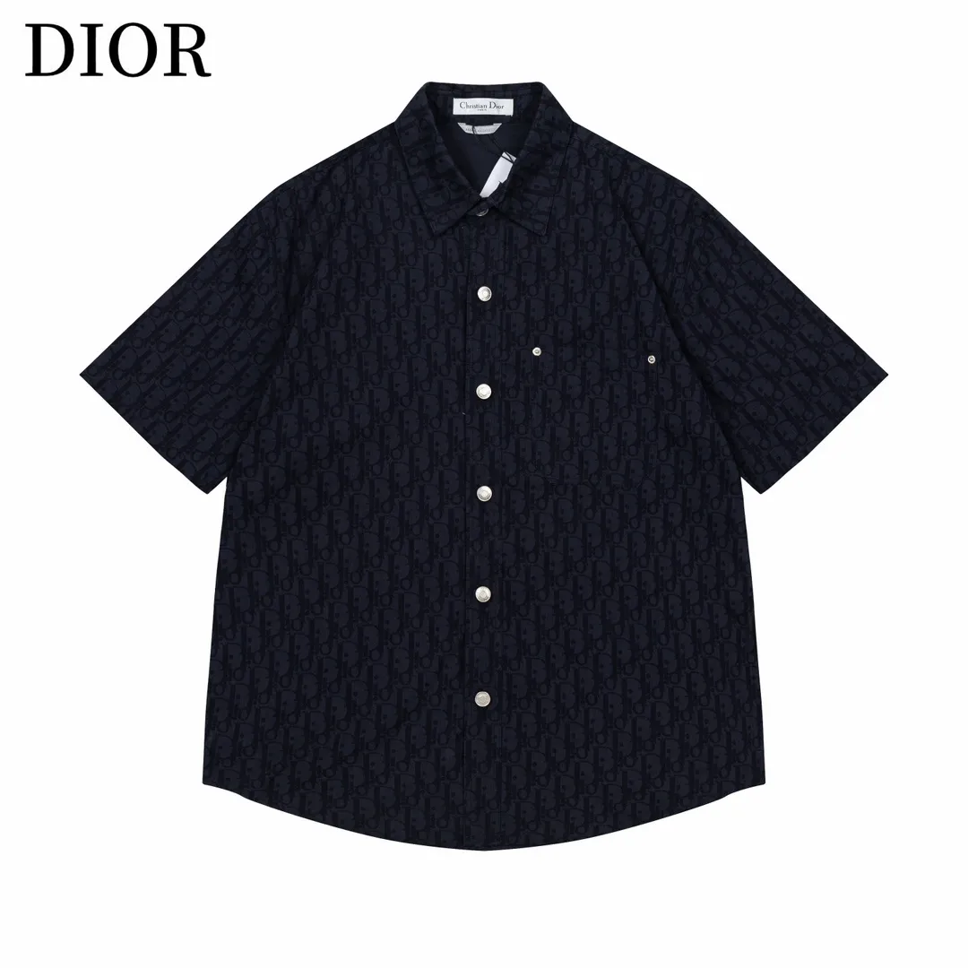 【2026】【DIOR    公式旗艦店】 ディオール   半袖シャツ  ご好評に付き再入荷！