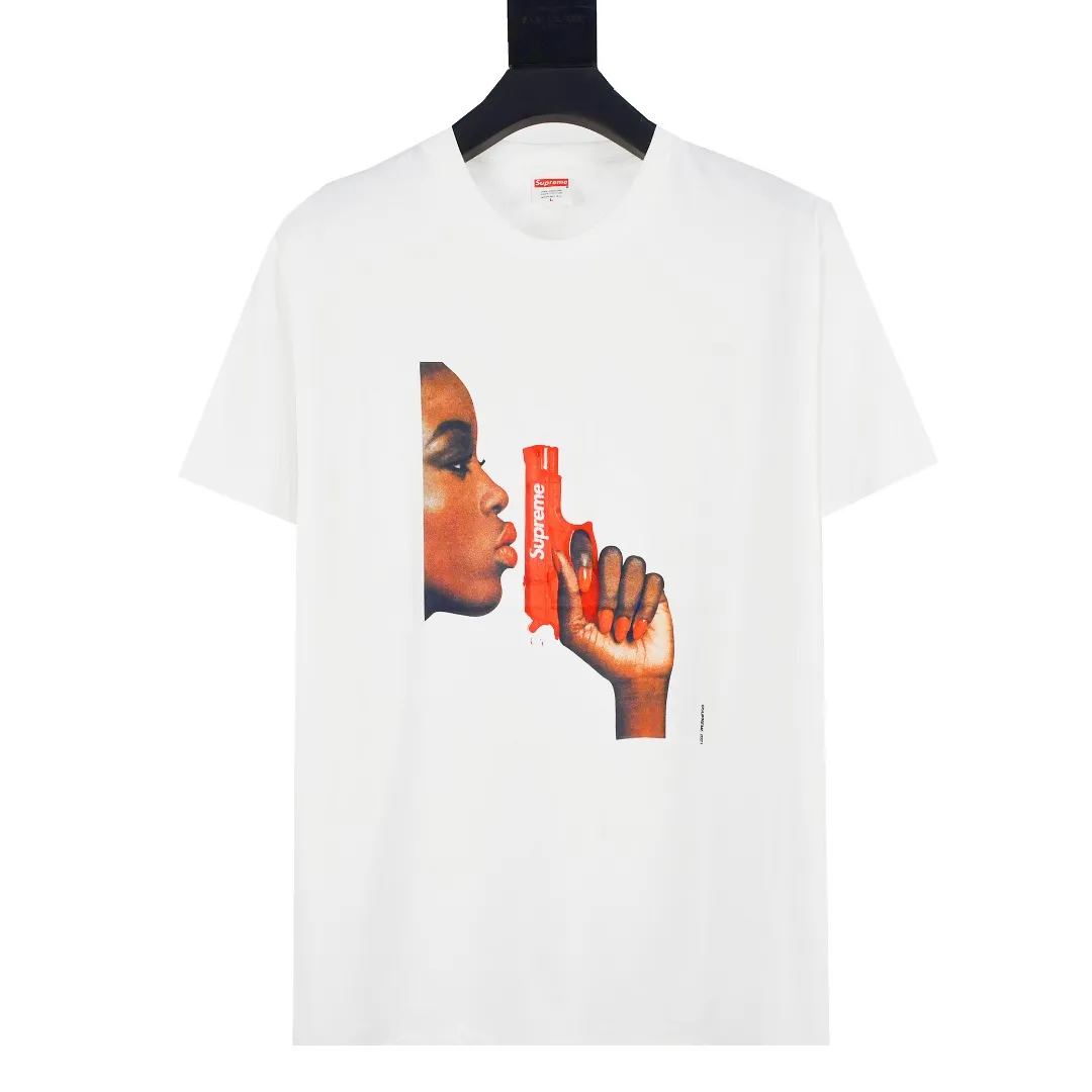 【2026】シュプリームSupreme SS21 Week 1 Water Pistol Tee 水鉄砲プリント 半袖Tシャツ 人気