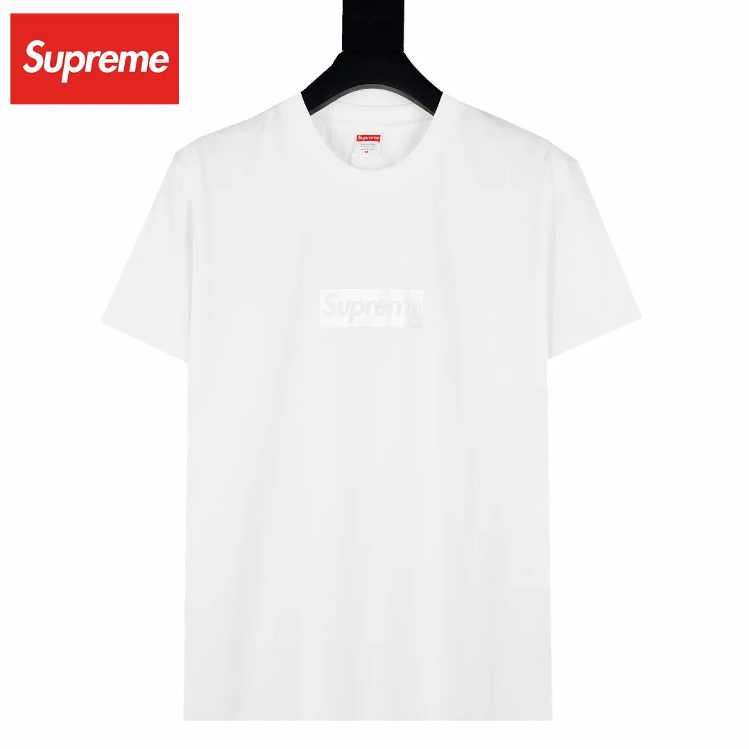 【2026】シュプリームSupreme Chicago Metal Box Logo Tee White シカゴ限定 半袖Tシャツ 人気