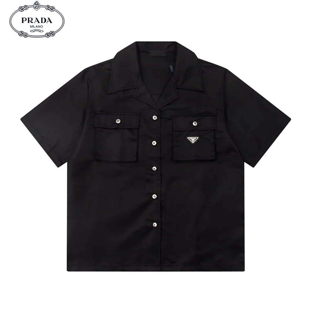 【2026】【PRADA    公式旗艦店】プラダ   半袖シャツ  ご好評に付き再入荷！