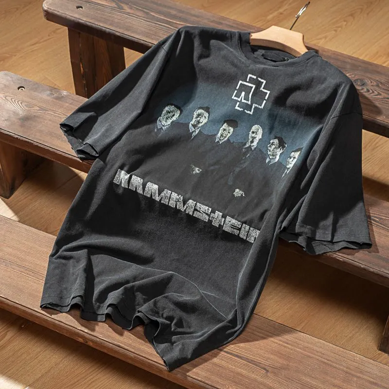 【2026】Balenciaga/バレンシアガ 21SSドイツ戦車楽隊フィギュア半袖Tシャツ