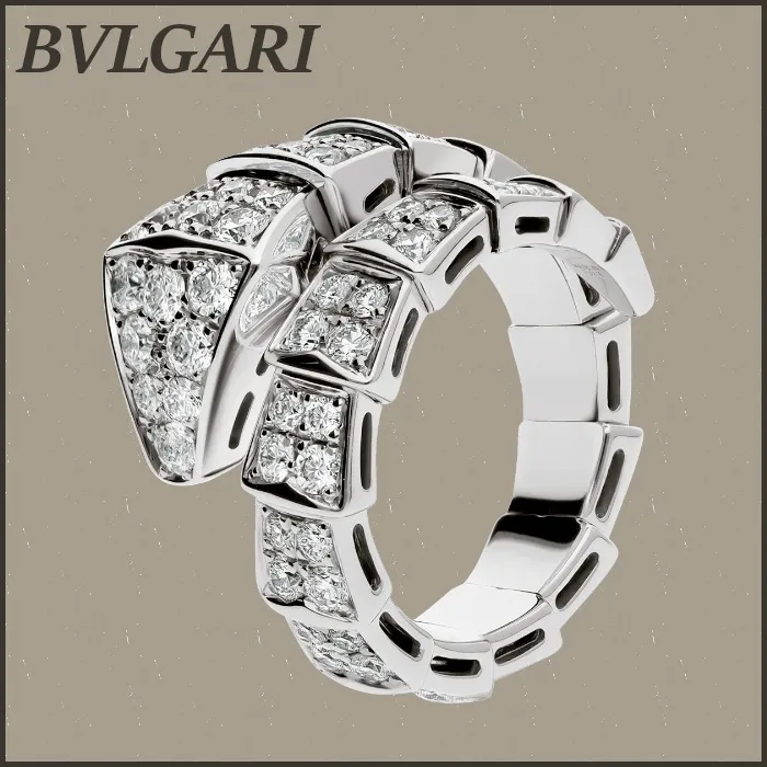 【2026】BVLGARI ブルガリ リング 指輪 セルペンティ ホワイトゴールド