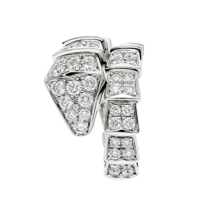 【2026】BVLGARI ブルガリ リング 指輪 セルペンティ ホワイトゴールド