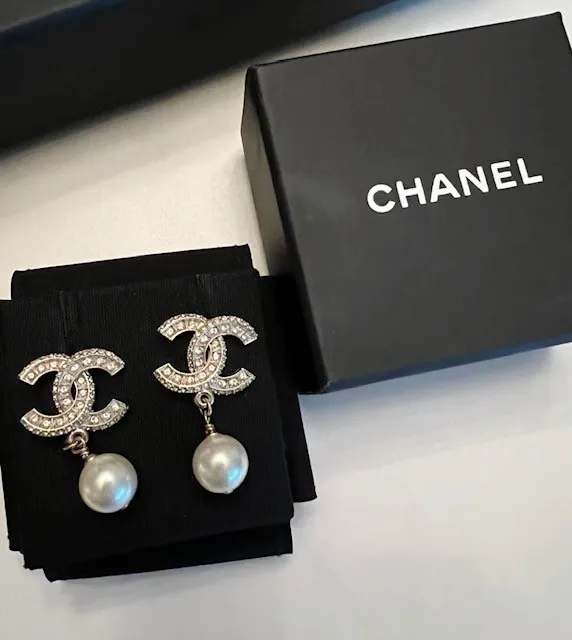 【2026】【パール付CHANEL★★】シャネル☆ピアス☆