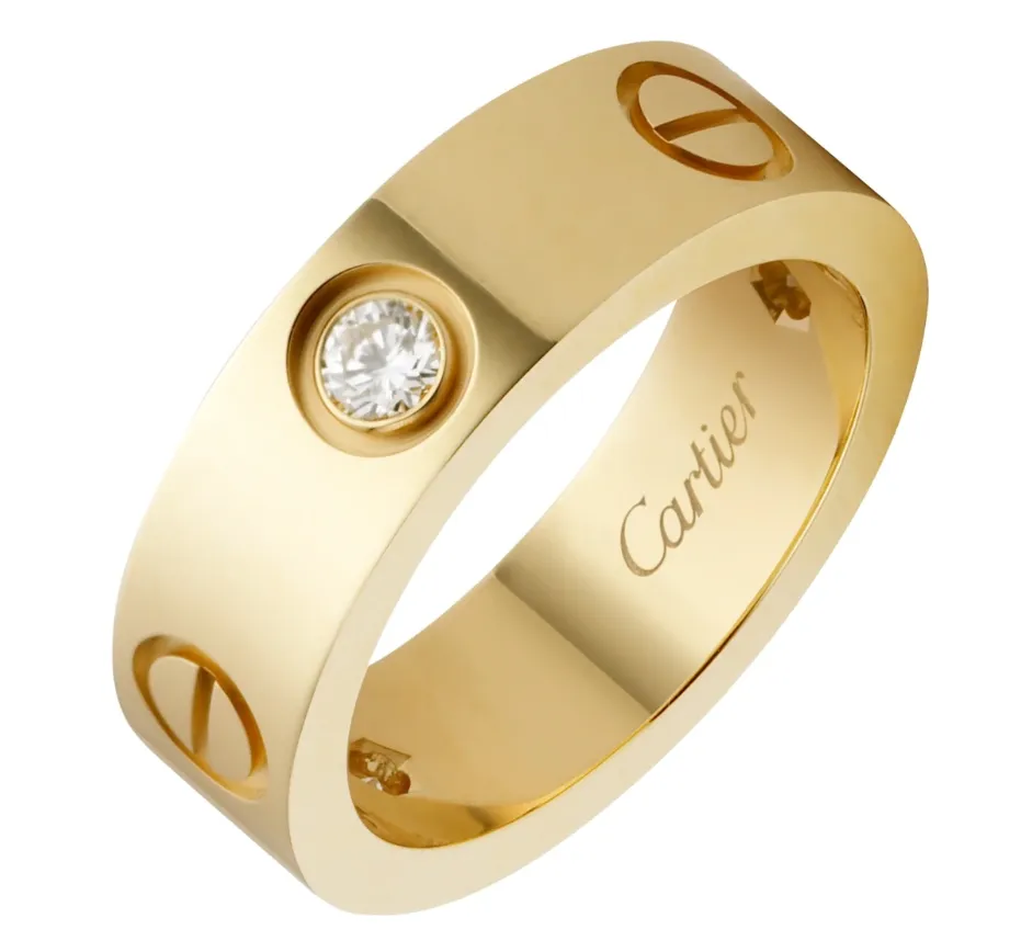 【2026】【Cartier】カルティエ LOVE RING, 3 DIAMONDS リング、ダイヤモンド3個
