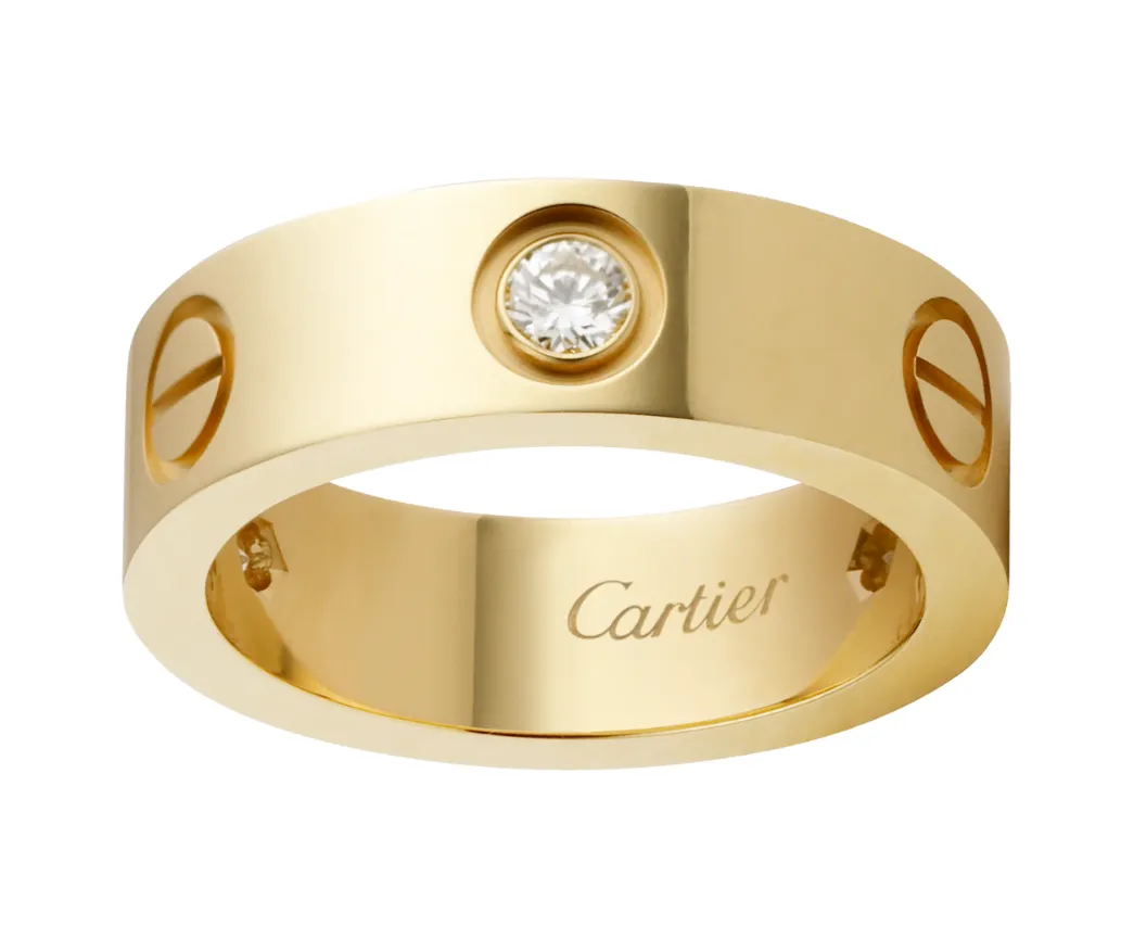 【2026】【Cartier】カルティエ LOVE RING, 3 DIAMONDS リング、ダイヤモンド3個
