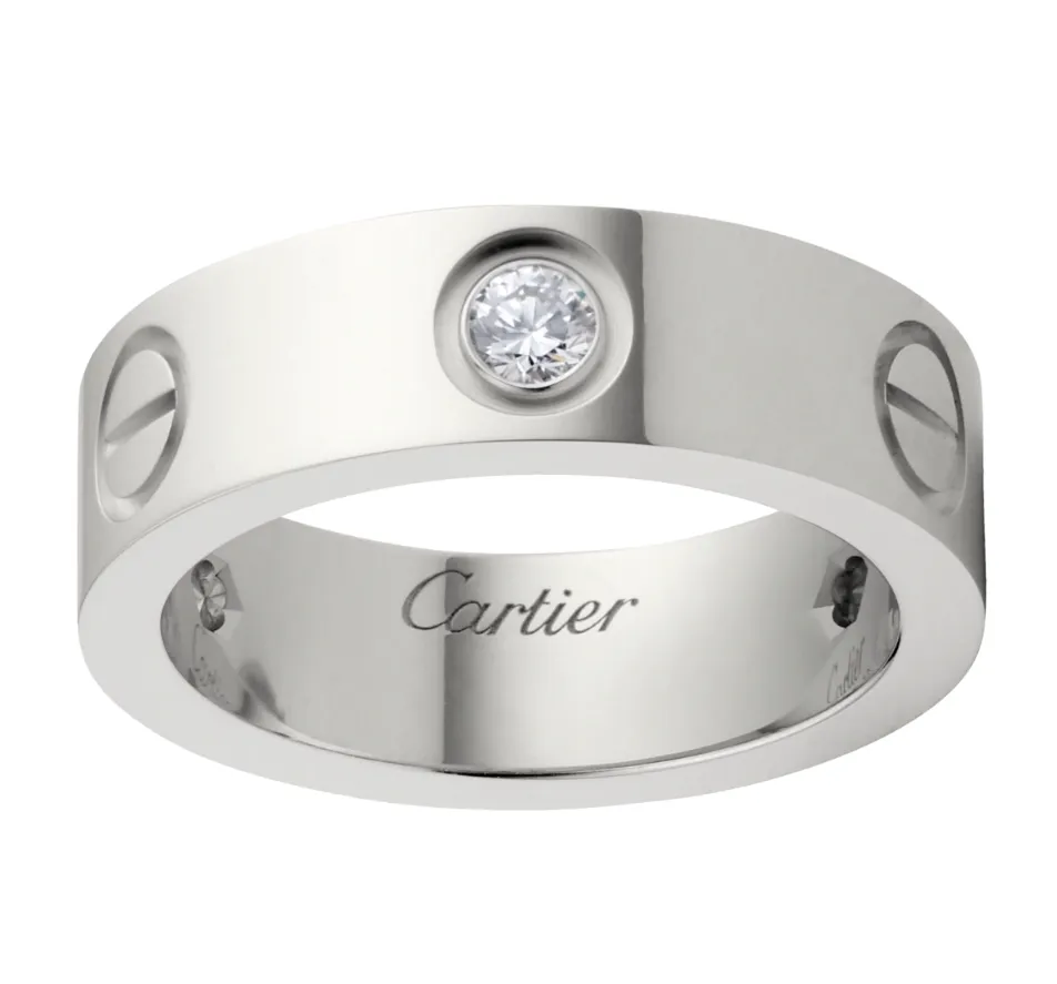 【2026】【Cartier】カルティエ LOVE RING, 3 DIAMONDS リング、ダイヤモンド3個