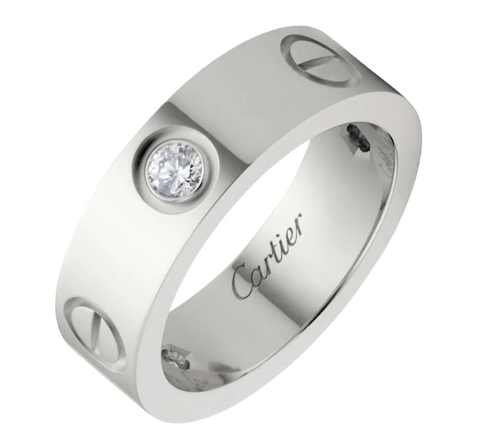 【2026】【Cartier】カルティエ LOVE RING, 3 DIAMONDS リング、ダイヤモンド3個