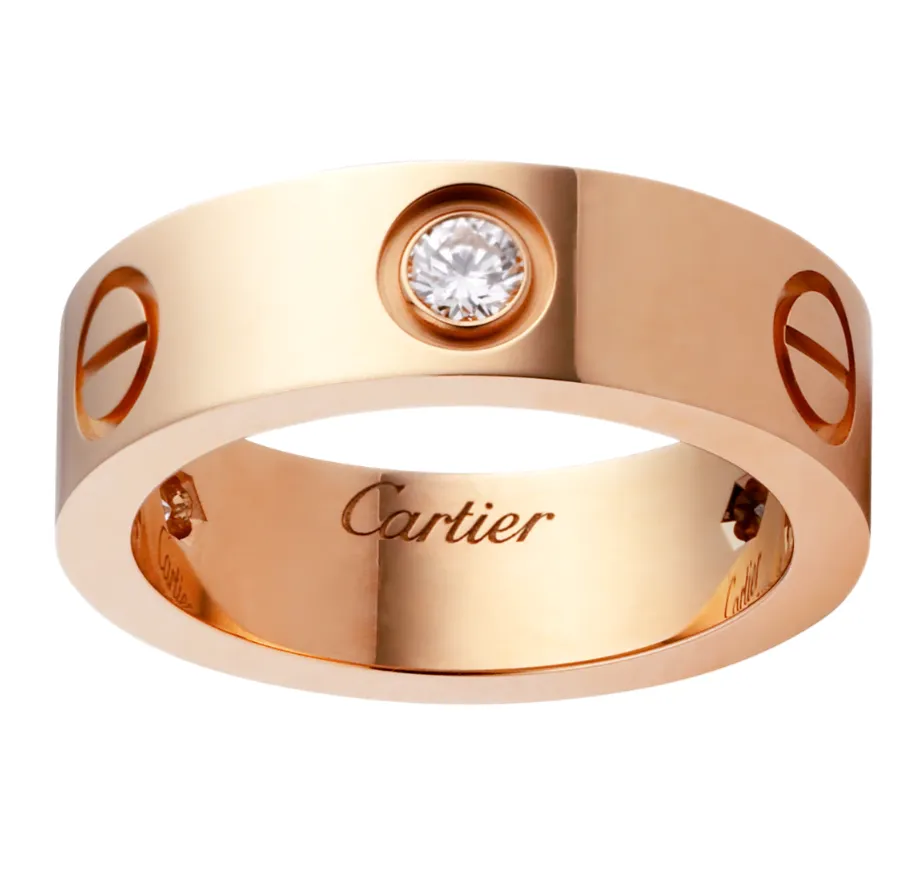 【2026】【Cartier】カルティエ LOVE RING, 3 DIAMONDS リング、ダイヤモンド3個