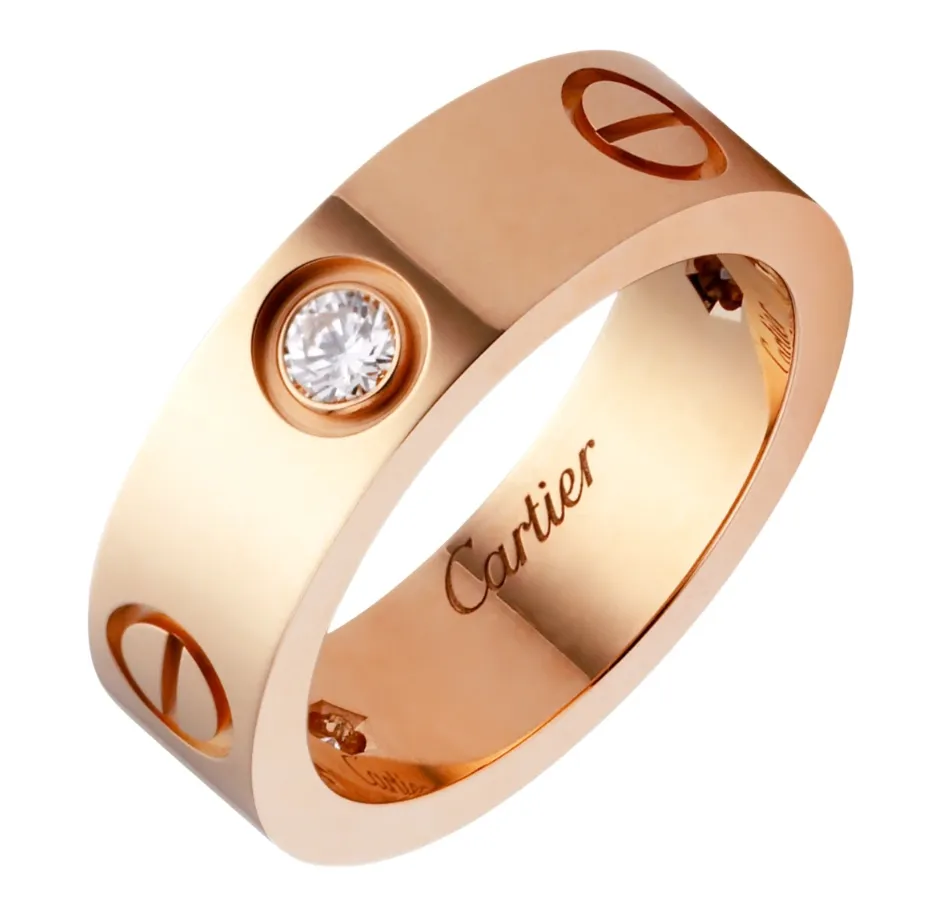 【2026】【Cartier】カルティエ LOVE RING, 3 DIAMONDS リング、ダイヤモンド3個