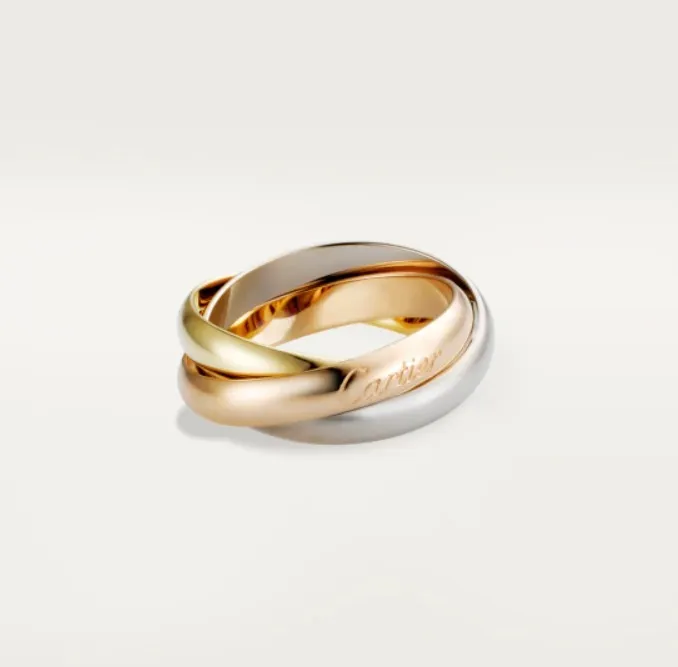 【2026】【Cartier】カルティエ トリニティ リング 2色 男女兼用