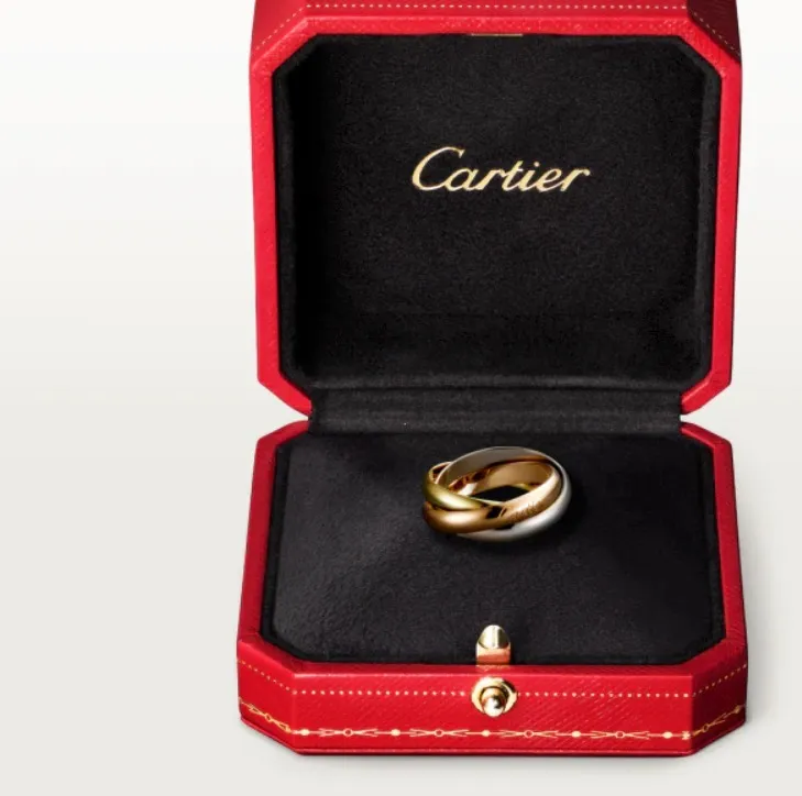 【2026】【Cartier】カルティエ トリニティ リング 2色 男女兼用