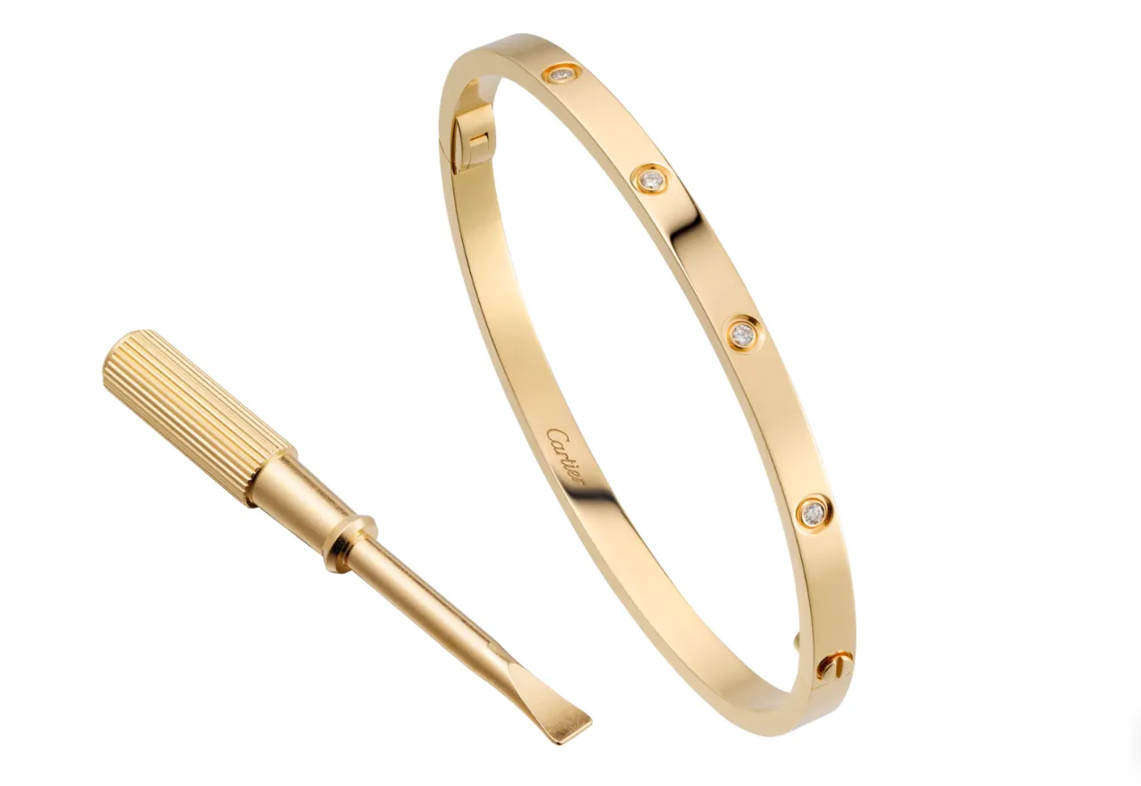 【2026】【Cartier】カルティエ LOVE BRACELET, SMALL MODEL, 10 DIAMONDS ブレスレット、SM、ダイヤモンド10個