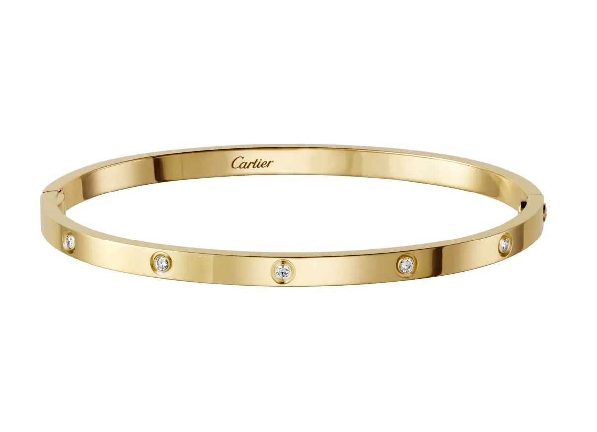 【2026】【Cartier】カルティエ LOVE BRACELET, SMALL MODEL, 10 DIAMONDS ブレスレット、SM、ダイヤモンド10個