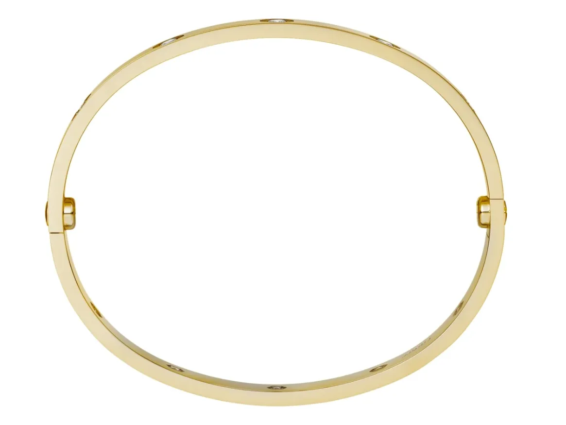 【2026】【Cartier】カルティエ LOVE BRACELET, SMALL MODEL, 10 DIAMONDS ブレスレット、SM、ダイヤモンド10個