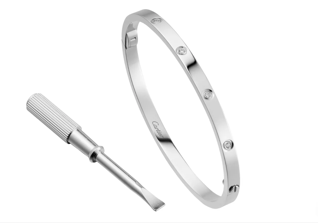 【2026】【Cartier】カルティエ LOVE BRACELET, SMALL MODEL, 10 DIAMONDS ブレスレット、SM、ダイヤモンド10個