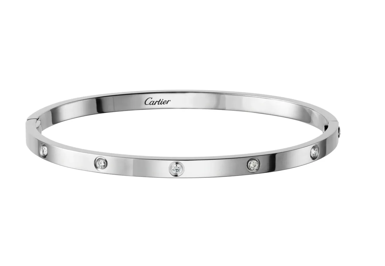 【2026】【Cartier】カルティエ LOVE BRACELET, SMALL MODEL, 10 DIAMONDS ブレスレット、SM、ダイヤモンド10個