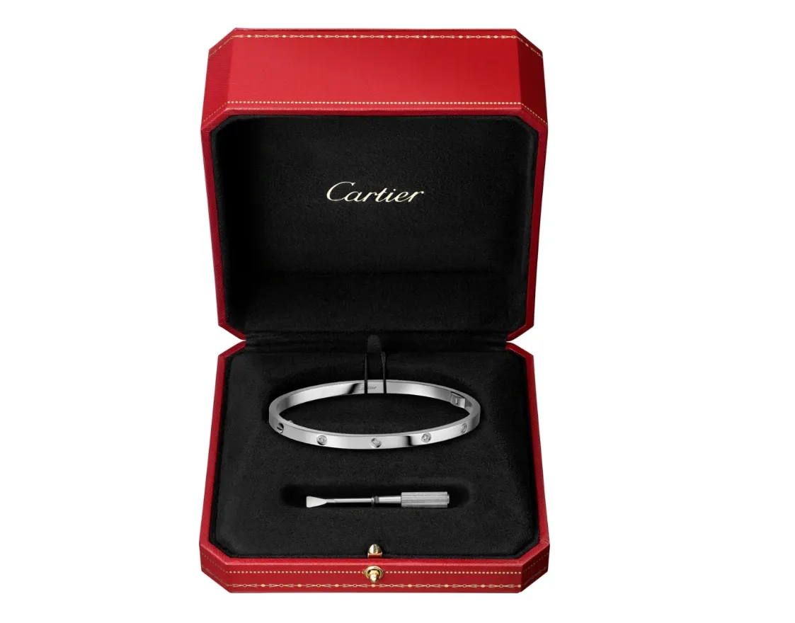 【2026】【Cartier】カルティエ LOVE BRACELET, SMALL MODEL, 10 DIAMONDS ブレスレット、SM、ダイヤモンド10個