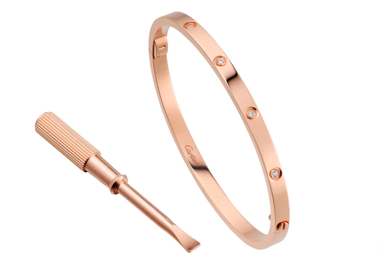 【2026】【Cartier】カルティエ LOVE BRACELET, SMALL MODEL, 10 DIAMONDS ブレスレット、SM、ダイヤモンド10個