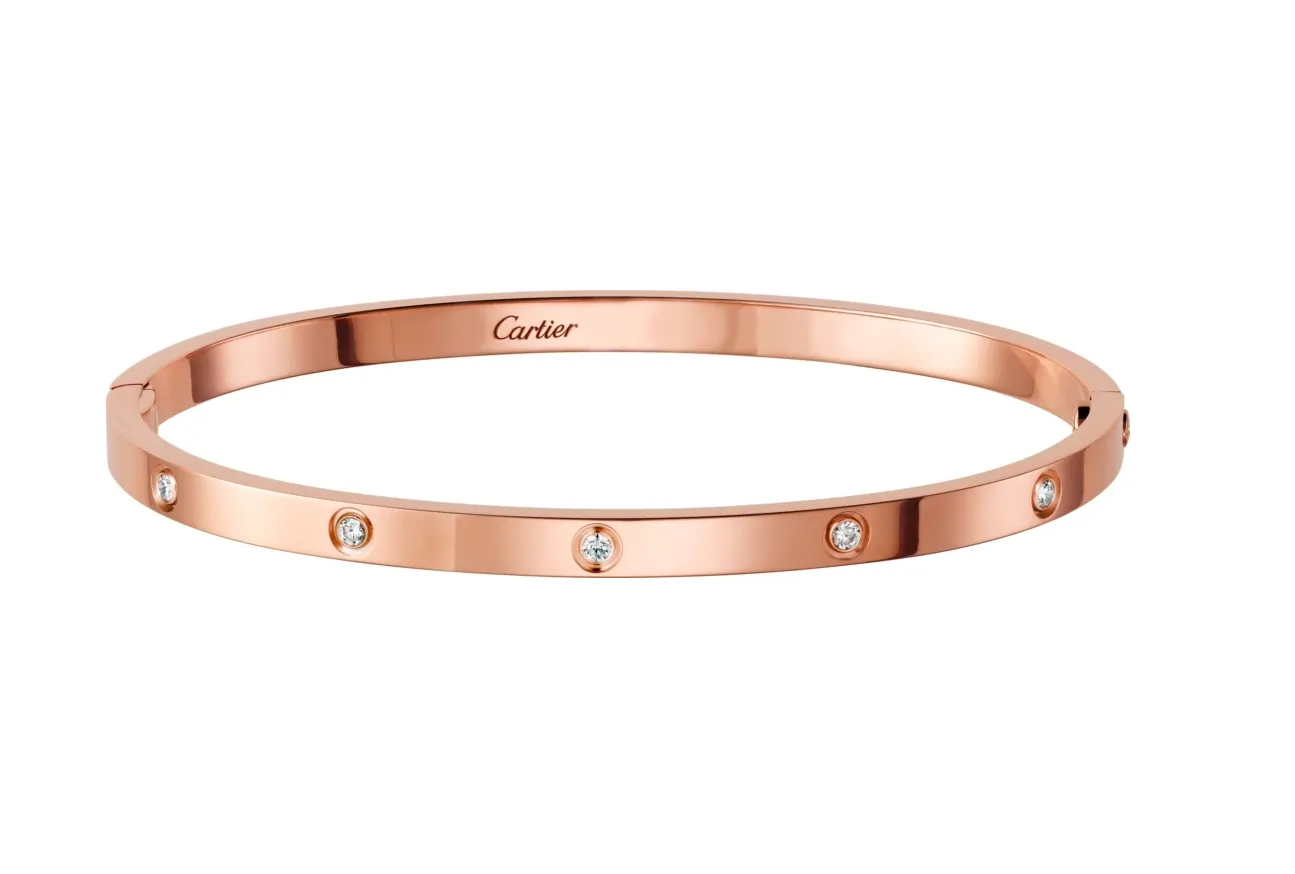 【2026】【Cartier】カルティエ LOVE BRACELET, SMALL MODEL, 10 DIAMONDS ブレスレット、SM、ダイヤモンド10個