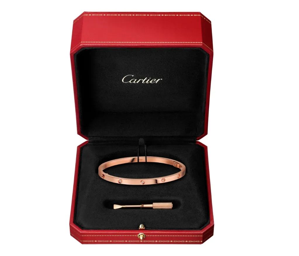 【2026】【Cartier】カルティエ LOVE BRACELET, SMALL MODEL, 10 DIAMONDS ブレスレット、SM、ダイヤモンド10個