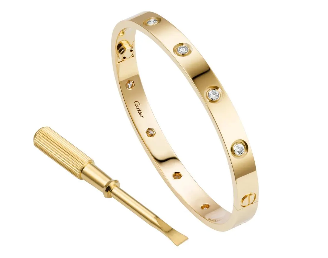 【2026】【Cartier】カルティエ LOVE BRACELET, 10 DIAMONDS ブレスレット、ダイヤモンド10個