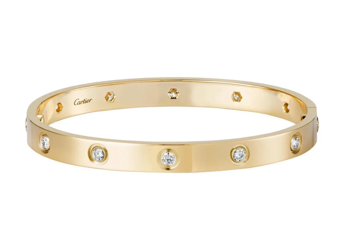 【2026】【Cartier】カルティエ LOVE BRACELET, 10 DIAMONDS ブレスレット、ダイヤモンド10個