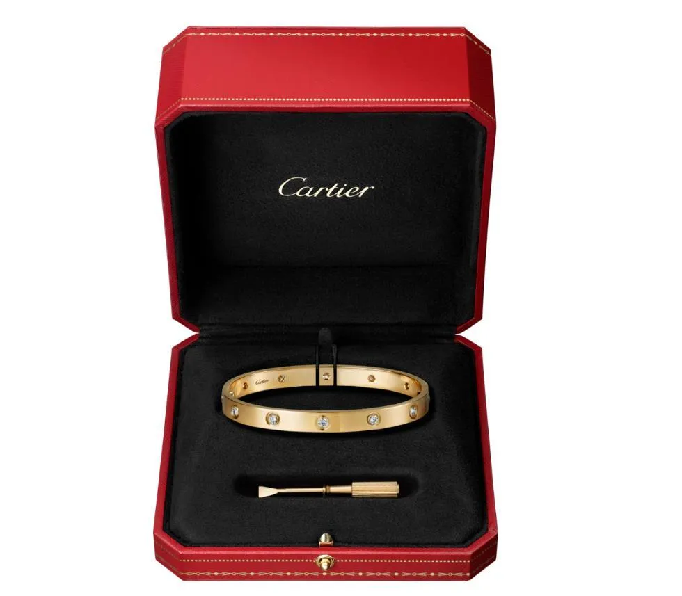 【2026】【Cartier】カルティエ LOVE BRACELET, 10 DIAMONDS ブレスレット、ダイヤモンド10個