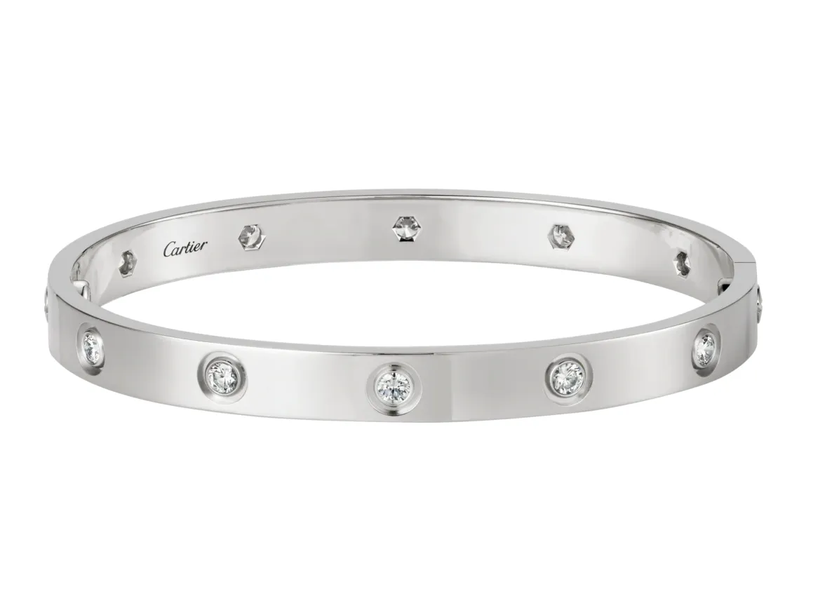【2026】【Cartier】カルティエ LOVE BRACELET, 10 DIAMONDS ブレスレット、ダイヤモンド10個