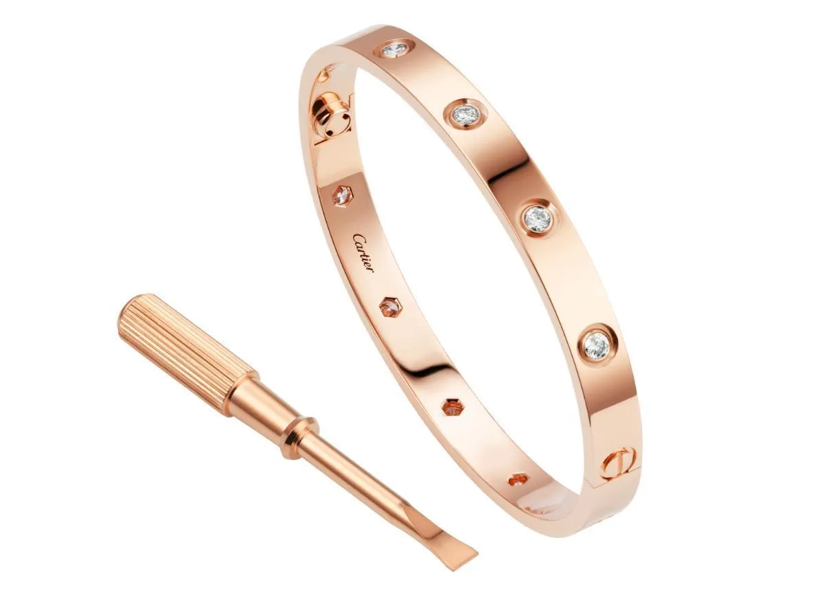 【2026】【Cartier】カルティエ LOVE BRACELET, 10 DIAMONDS ブレスレット、ダイヤモンド10個
