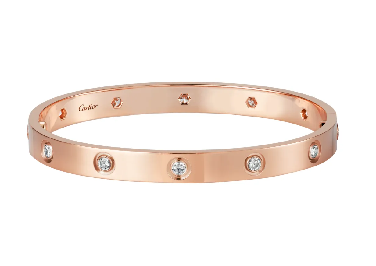 【2026】【Cartier】カルティエ LOVE BRACELET, 10 DIAMONDS ブレスレット、ダイヤモンド10個