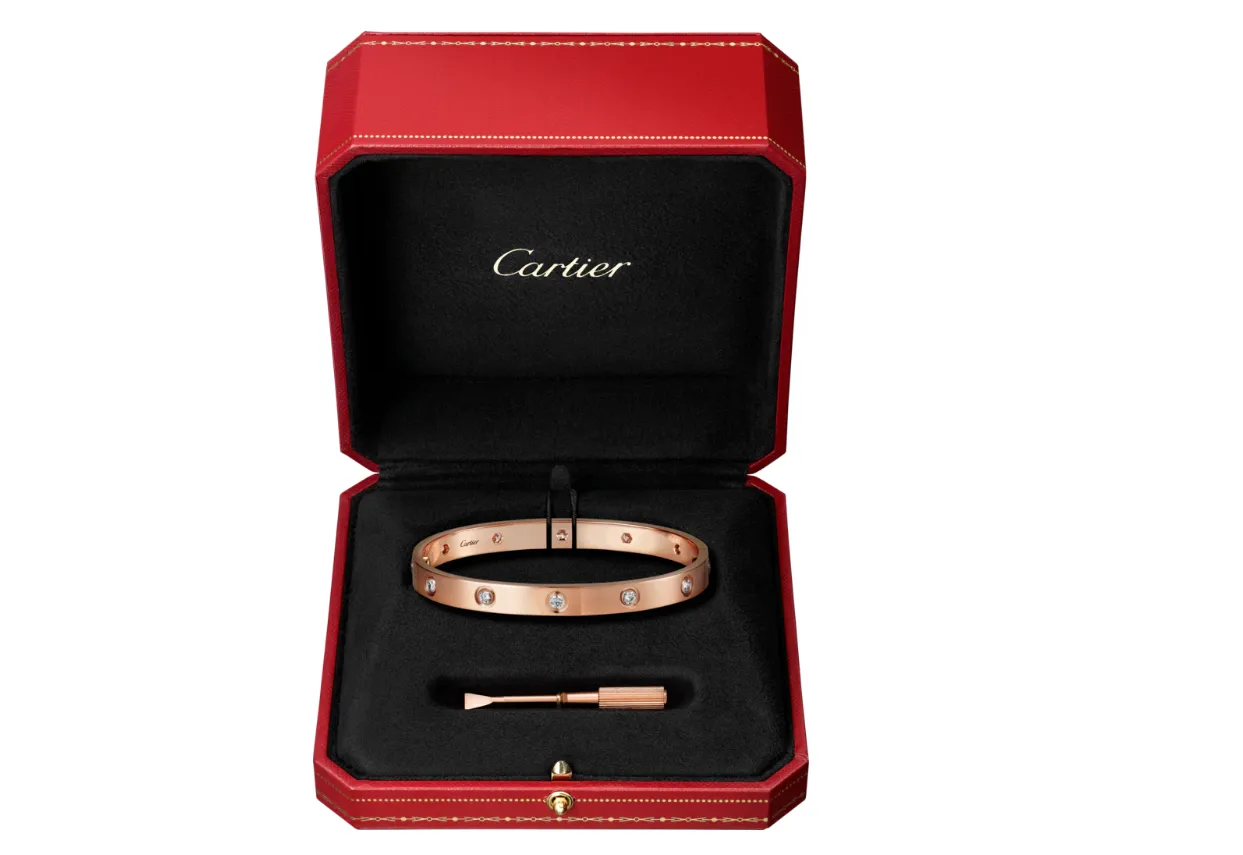 【2026】【Cartier】カルティエ LOVE BRACELET, 10 DIAMONDS ブレスレット、ダイヤモンド10個