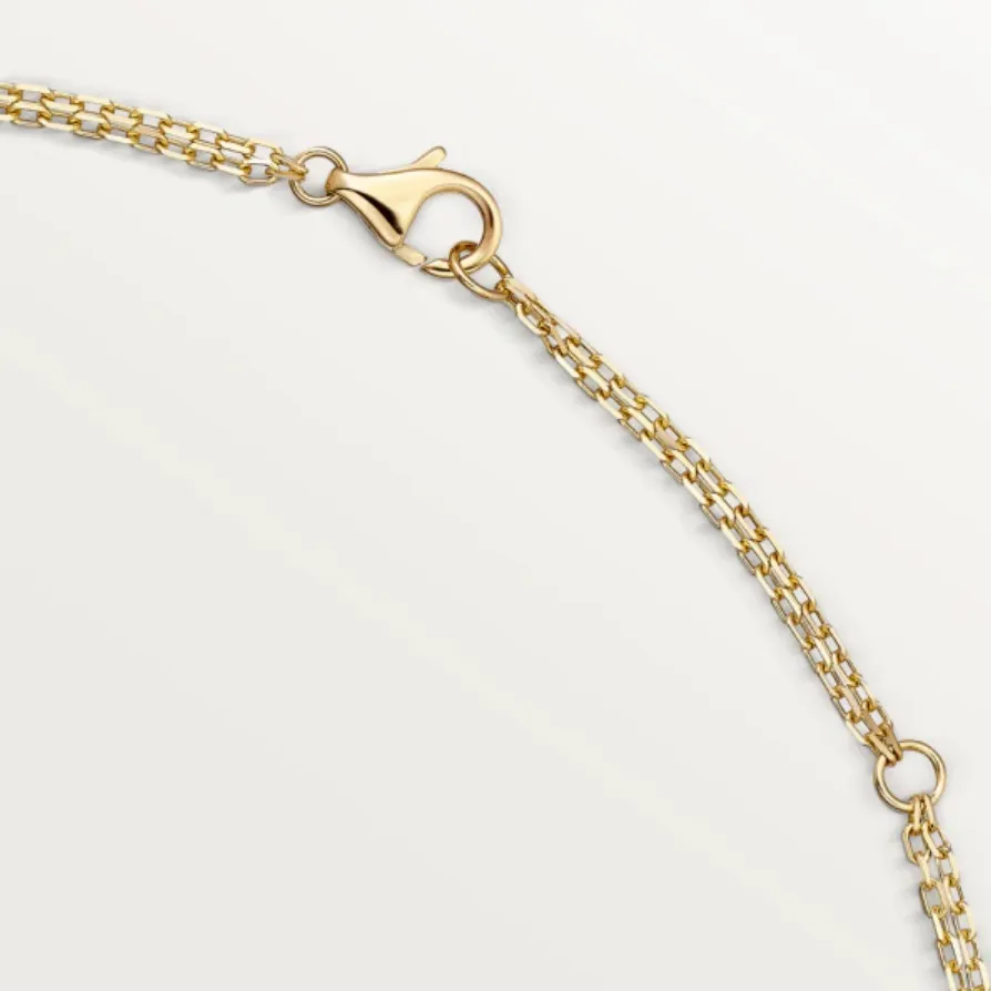【2026】【Cartier】 LOVE ネックレス 18Kゴールド ダイヤモンド2個