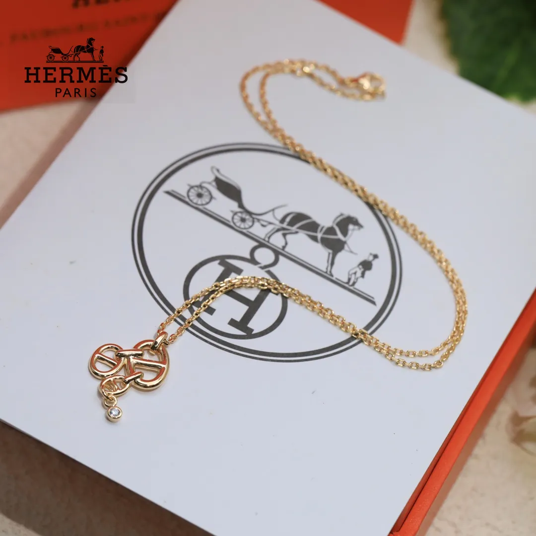 【2026】【HERMES 】ネックレス、新しいネックレス万能シンプルファッションオーナメント