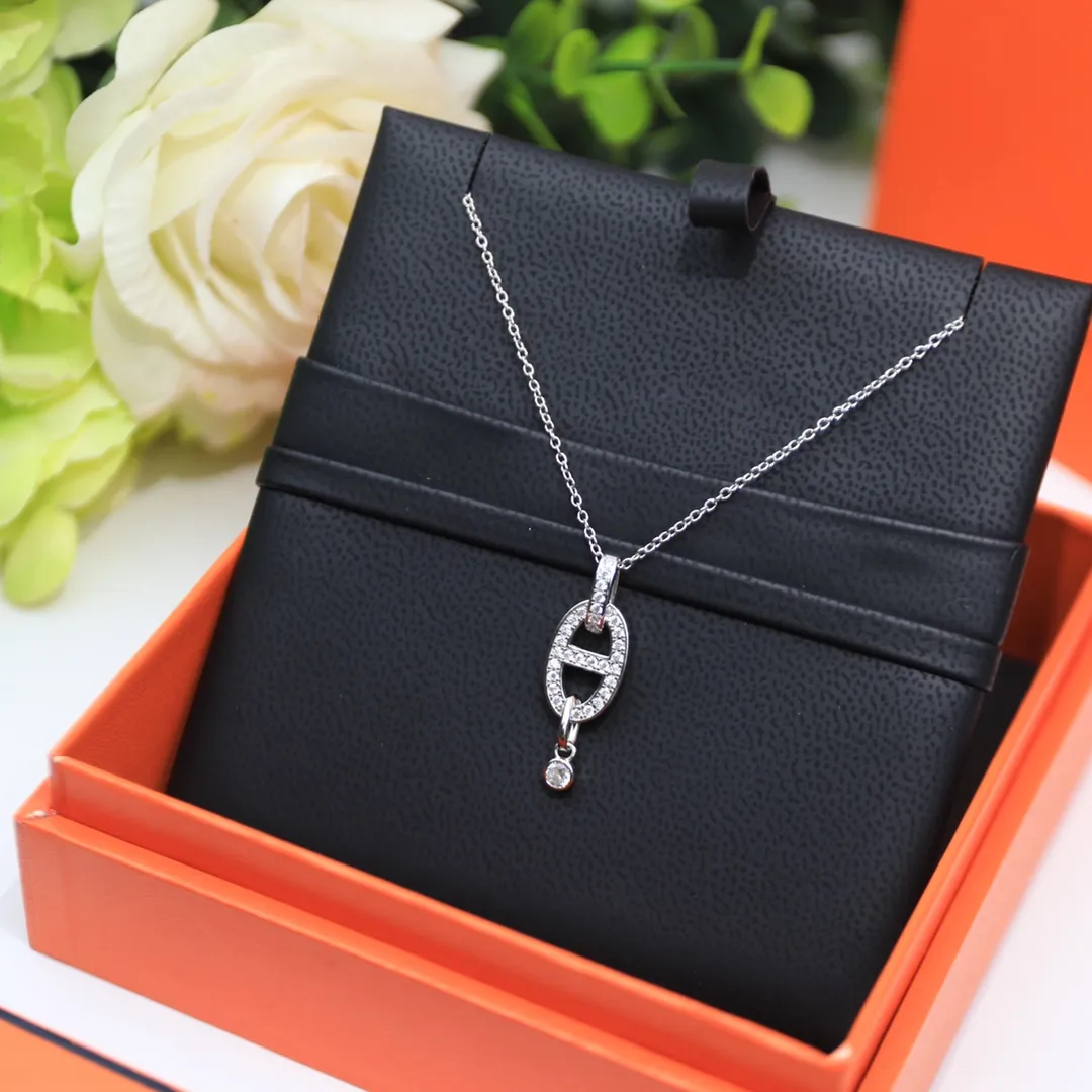 【2026】【HERMES 】ネックレス、新しいネックレス万能シンプルファッションオーナメント