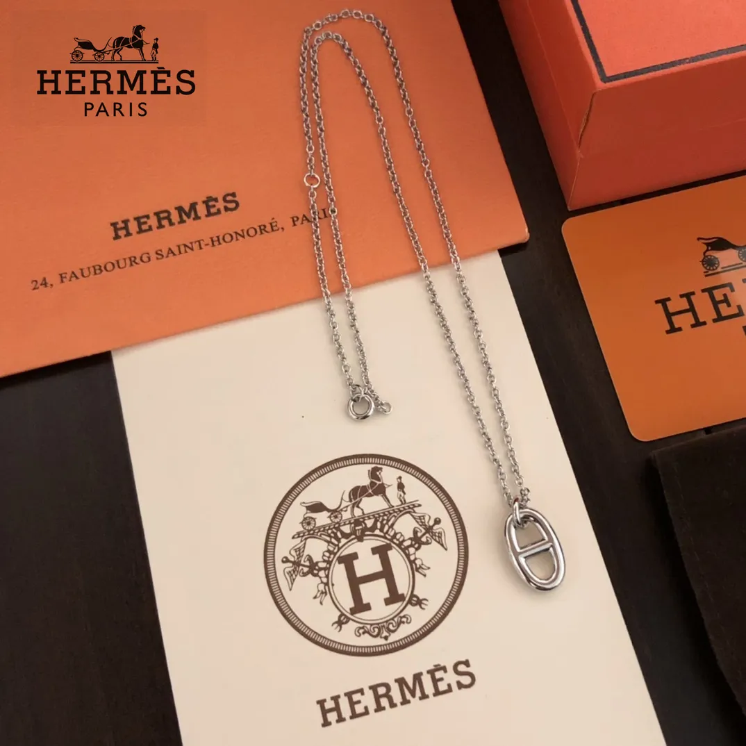 【2026】【HERMES 】ネックレス、新しいネックレス万能シンプルファッションオーナメント