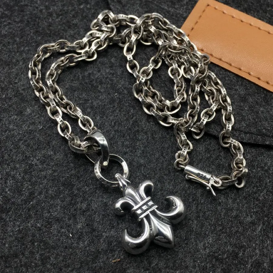 【2026】【Chrome Hearts】ネックレス、新しいネックレス万能シンプルファッションオーナメント 男女兼用